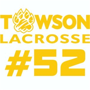 Picture of Towson LAX - Car Window Decal