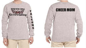Picture of WMCheer - Grey Long Sleeve T-Shirt