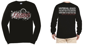 Picture of WMCheer - Black Long Sleeve T-Shirt