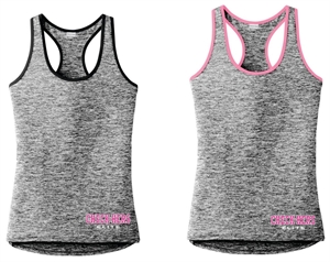 Picture of Check-Hers - Ladies PosiCharge® Electric Heather Racerback Tank